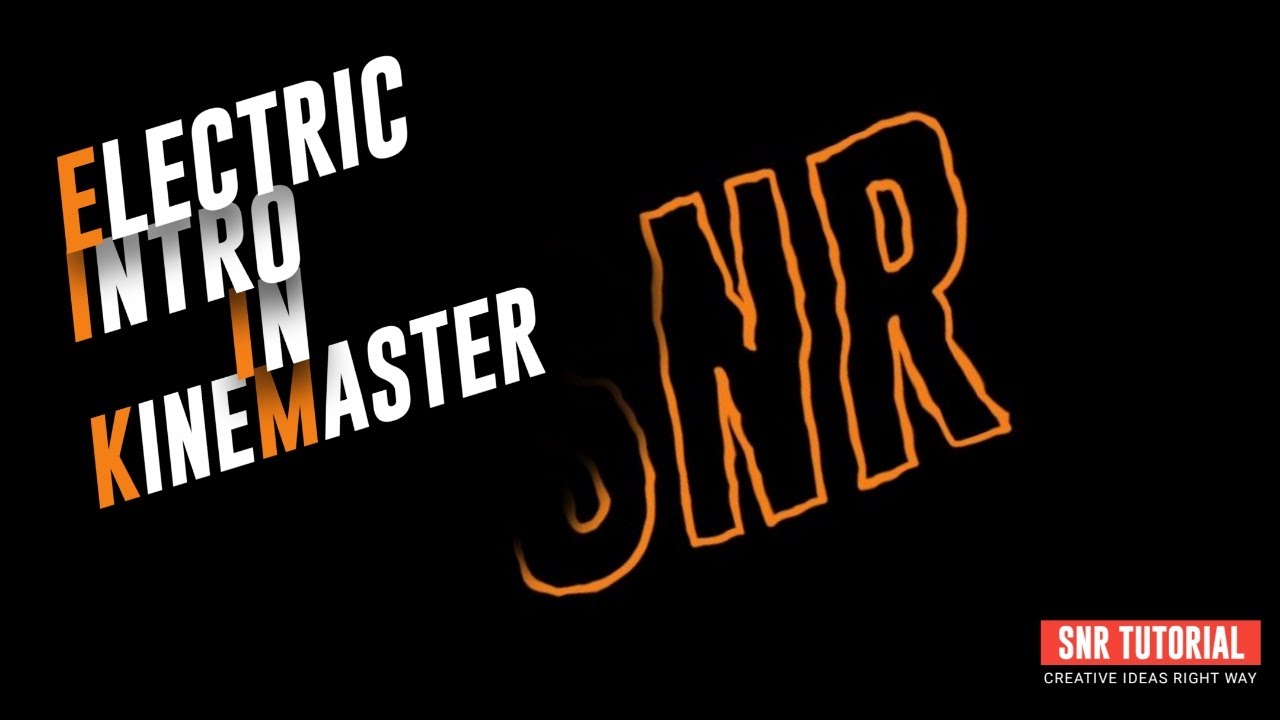 Electric Intro | How to Make Electric Intro in KineMaster | KineMaster Tutorial
