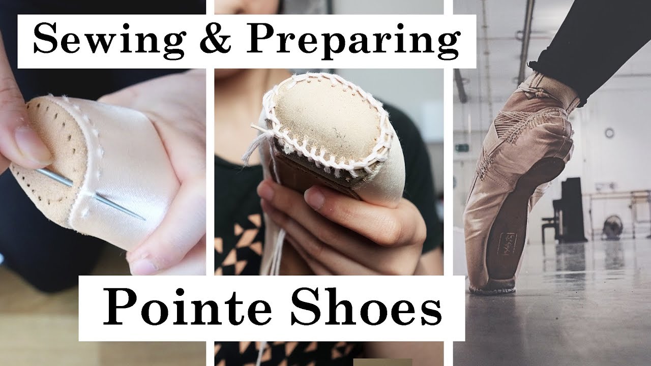 DARNING GAYNORS? || How to Sew and Prep Pointe Shoes