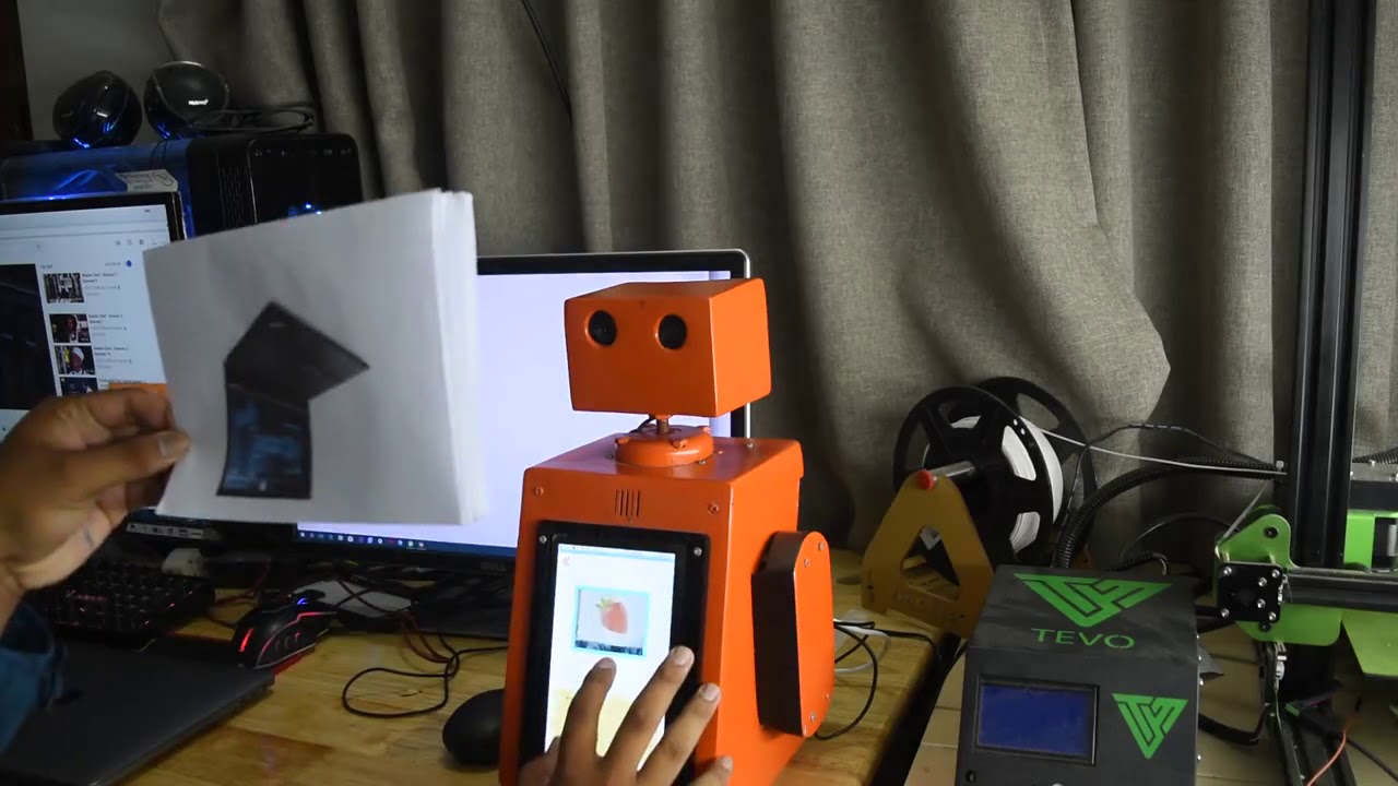 Smitty Robot | Electronic Faculty NPIC | Cambodia Technology | Artificial Intelligence