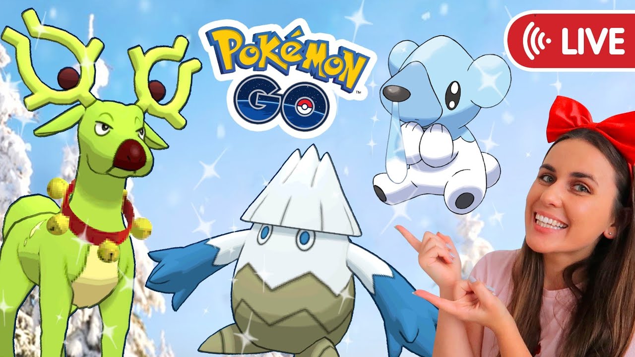 ❤️LIVE❤️ HOLIDAY EVENT SHINY HUNT Pok&eacute;mon GO