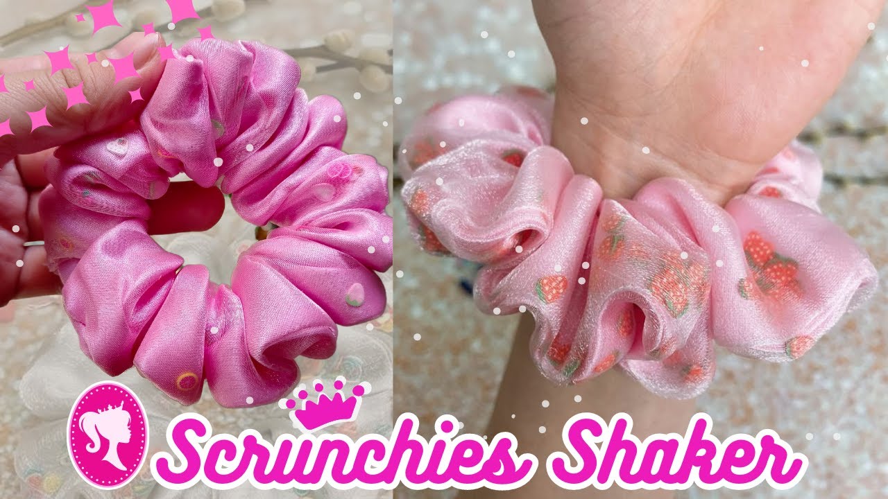 Quick and Easy Barbie Inspired Scrunchie Shaker | DIY at home