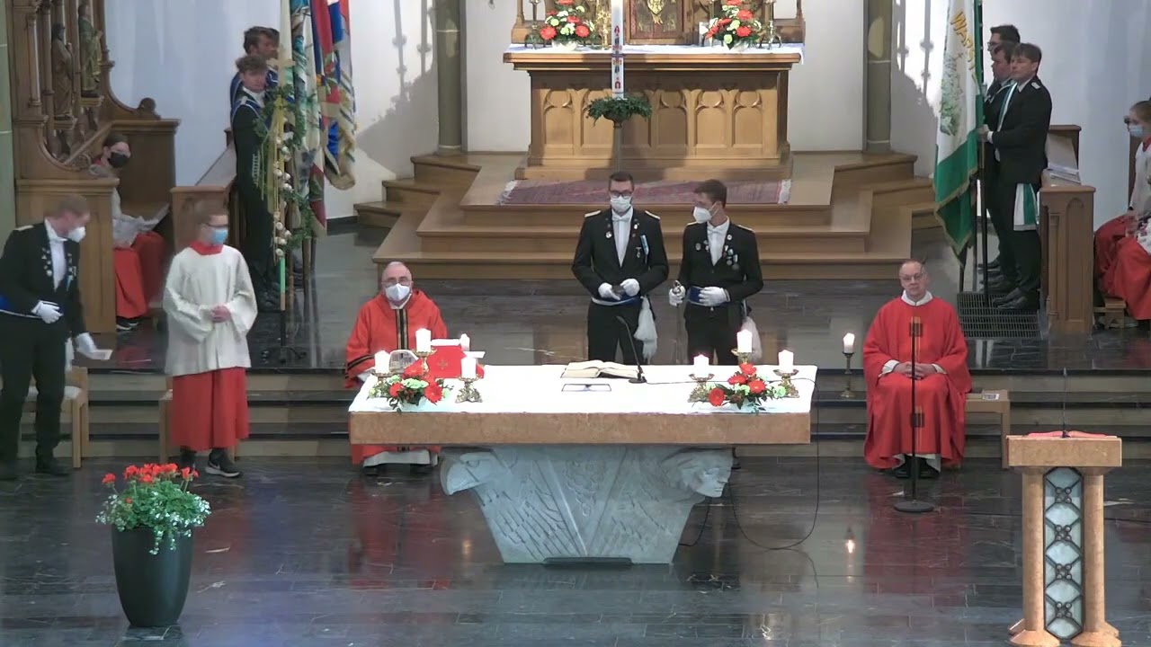 Schützenfest Warstein 2022 - Hochamt - Komm Schöpfer Geist, Halleluja, Evangelium