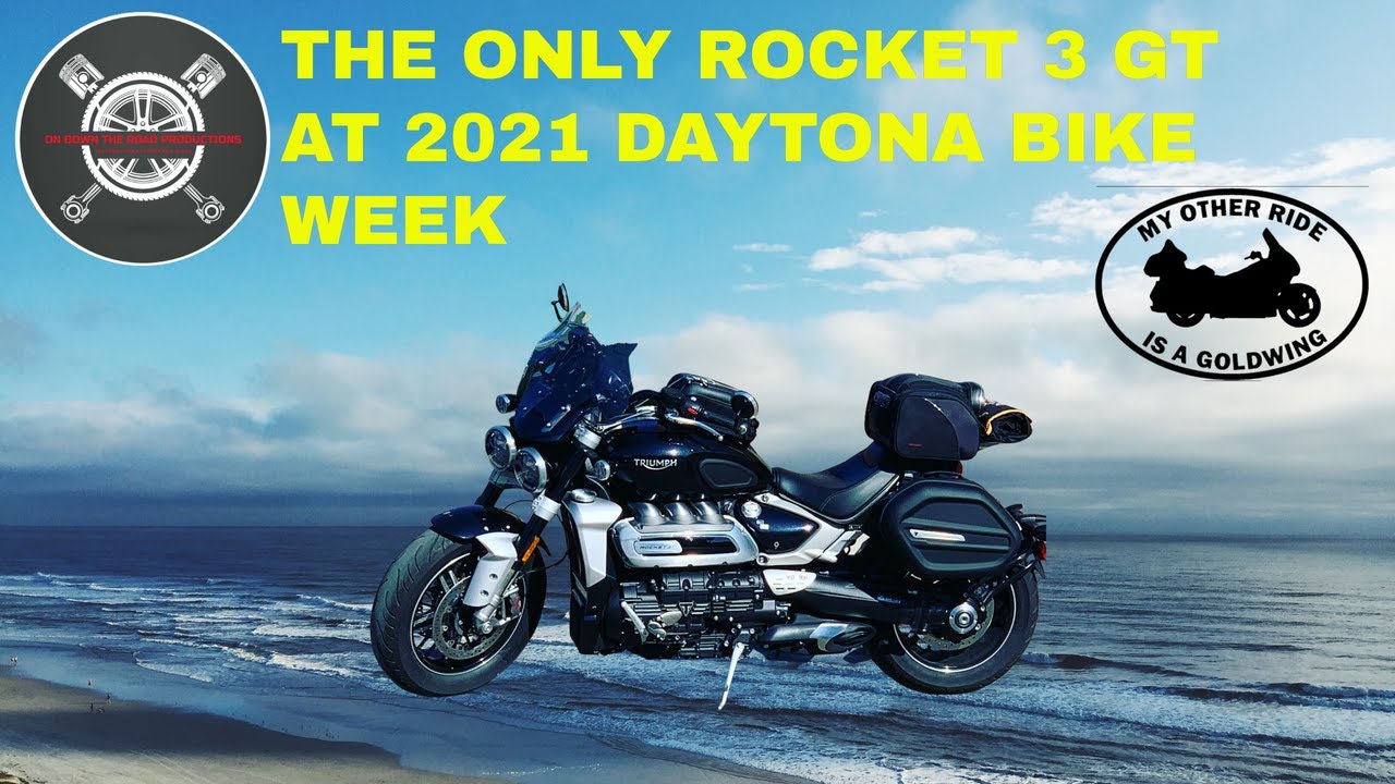 ONLY ONE THERE 🤯 - Triumph Rocket 3 GT Motorcycle at Daytona #BikeWeek #triumphmotorcycles #biker