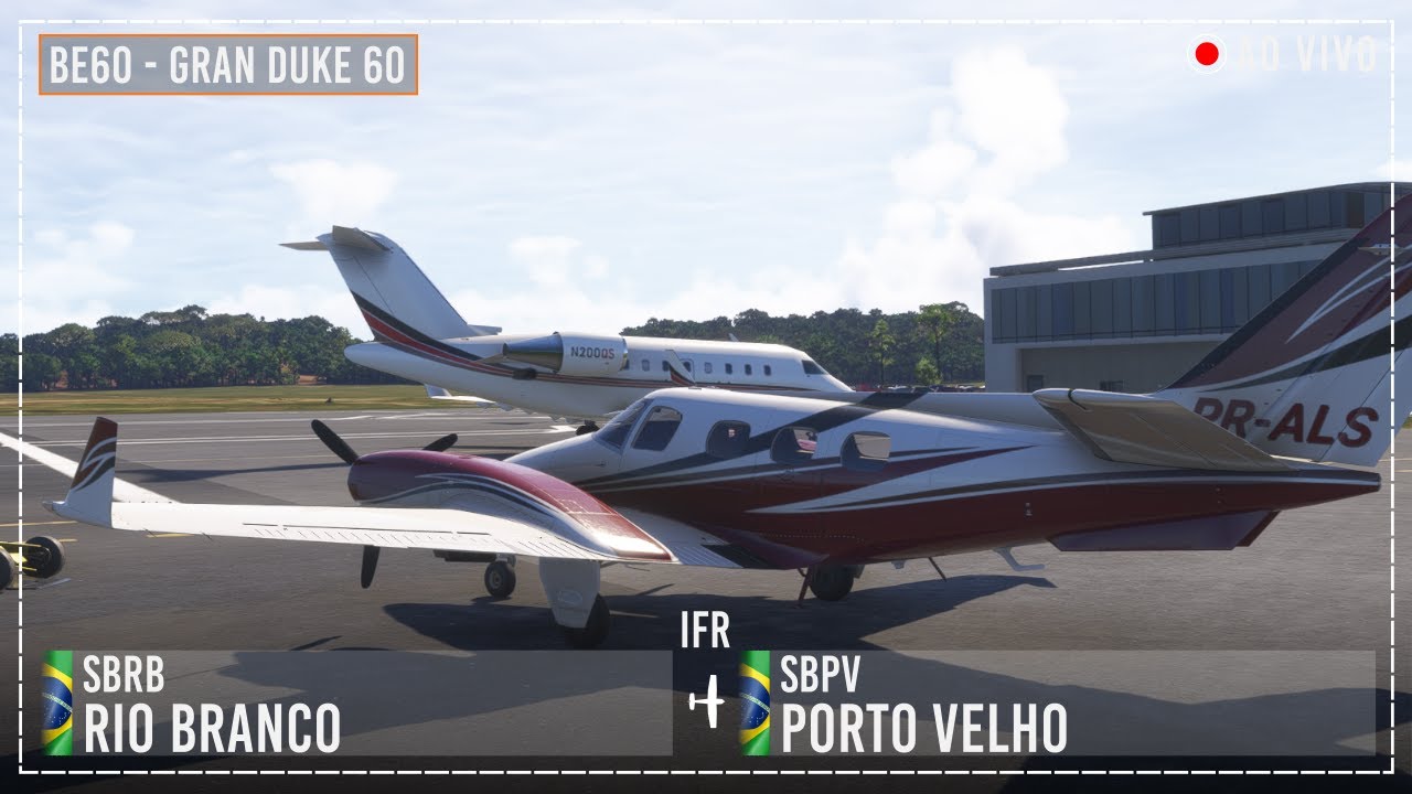Flight Simulator 2024 | IFR Raiz | Rio Branco - Porto Velho | IVAO