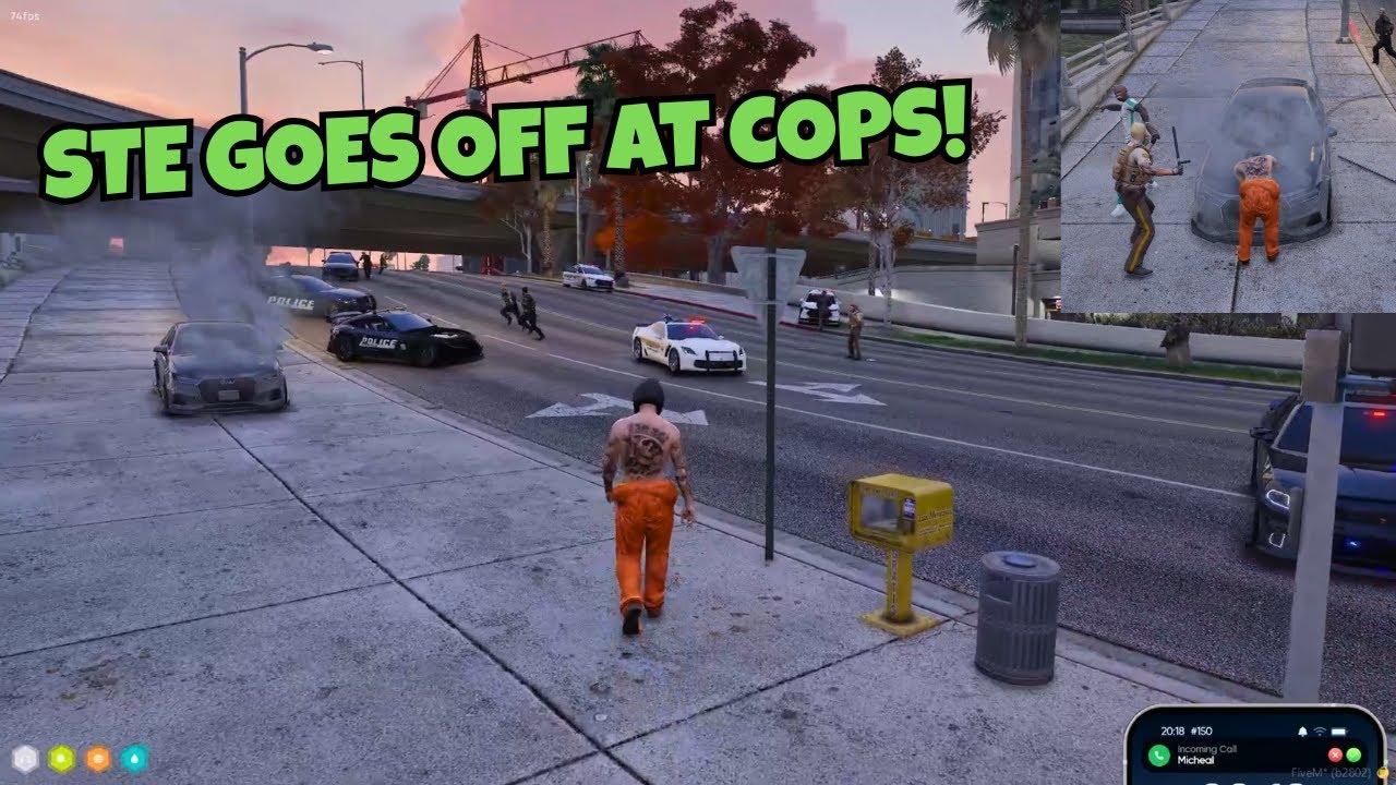 STE Goes Off At Cops After This Happens in a Chase | NOPIXEL 4.0 GTA RP