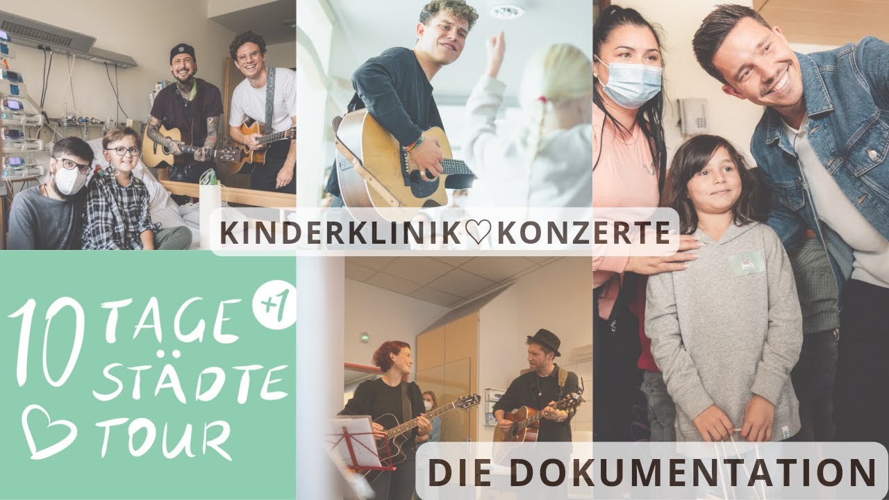 Kinderklinikkonzerte-Tour 2022 - Die Dokumentation