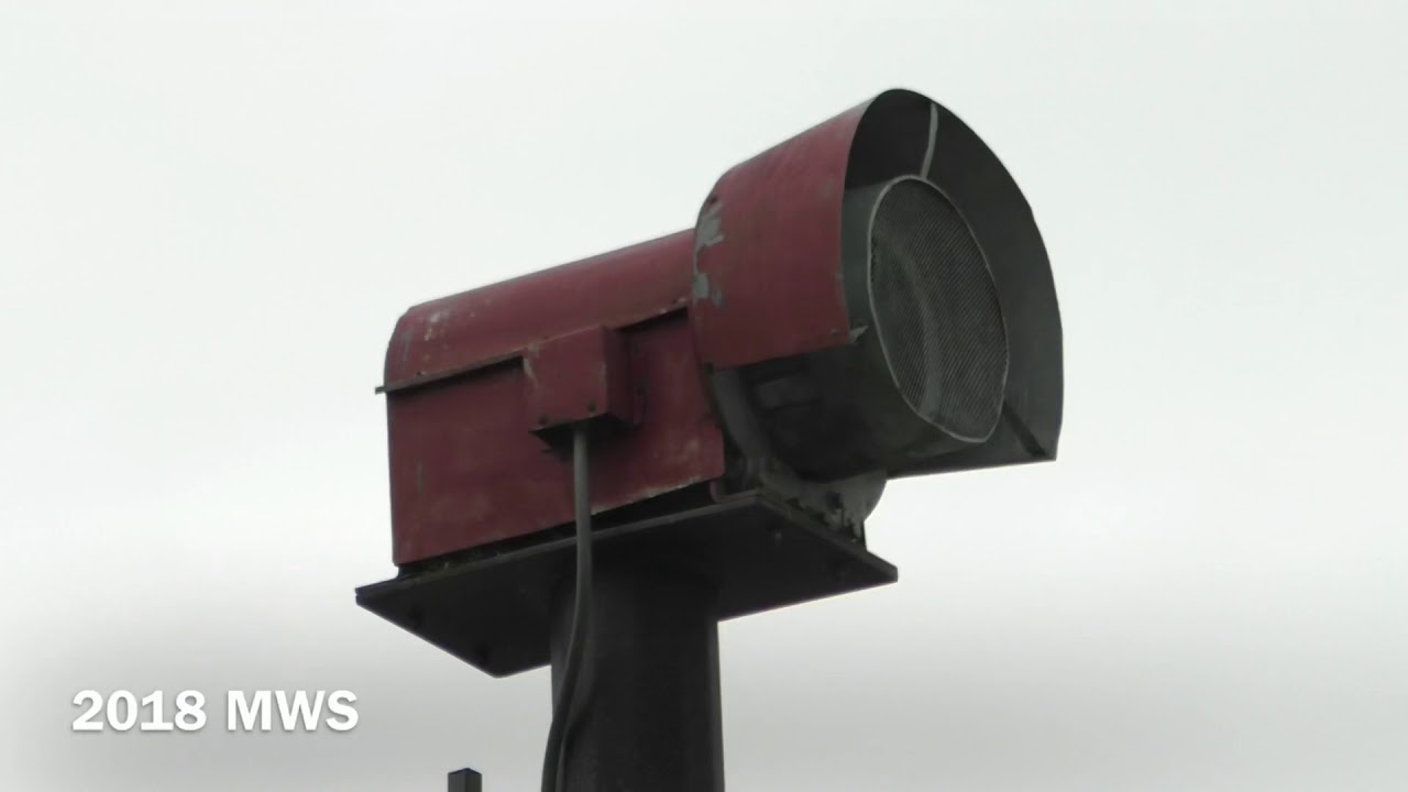 Federal Electric Type B noon blast - Pepin, Wi