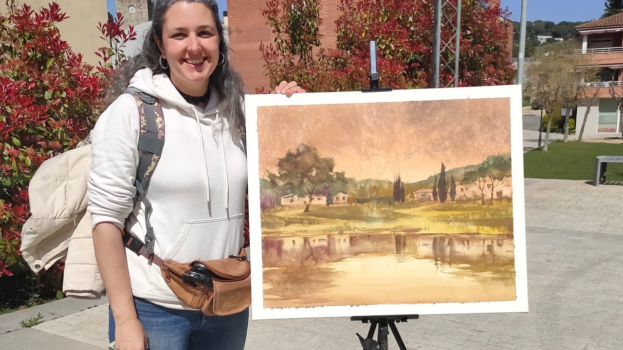 APRENDE A PINTAR EN ACUARELA con Claudia Llobera