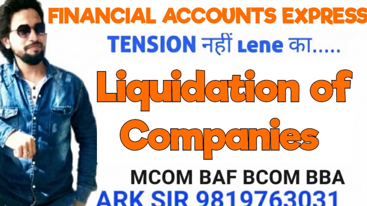 Liquidation of Companies |FINANCIAL ACCOUNTS |Tybaf sem5| |TYBCOM Sem6|UNIVERSITY Solution 