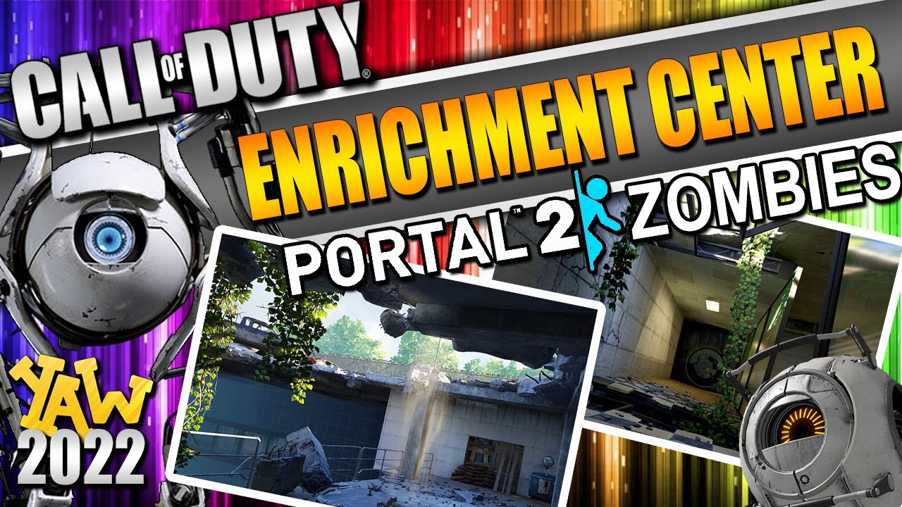 Enrichment Center (Portal 2) Zombies with Ending (Call of Duty Black Ops Zombies)