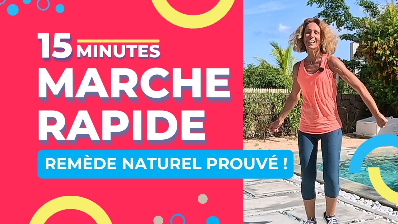 15 min MARCHE ACTIVE - Les pouvoirs incroyables de la marche rapide chez soi