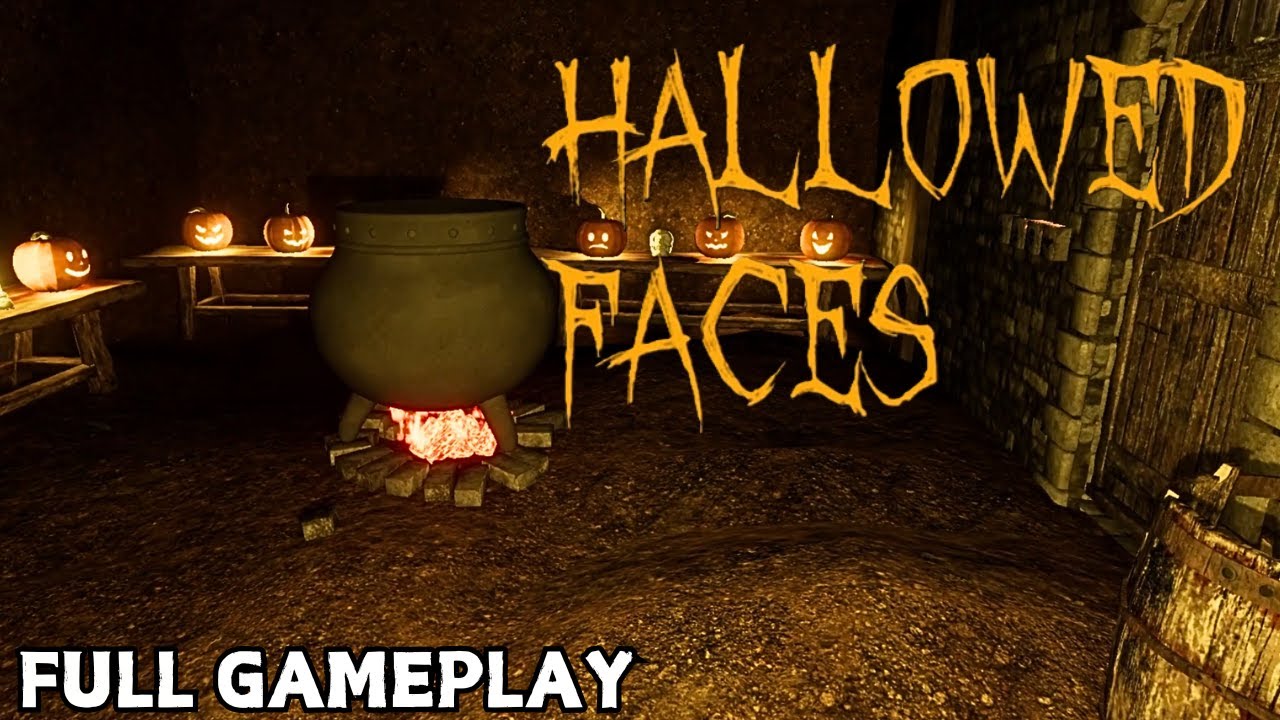 Hallowed Faces – Full Game (No Commentary) | 2025 Gameplay