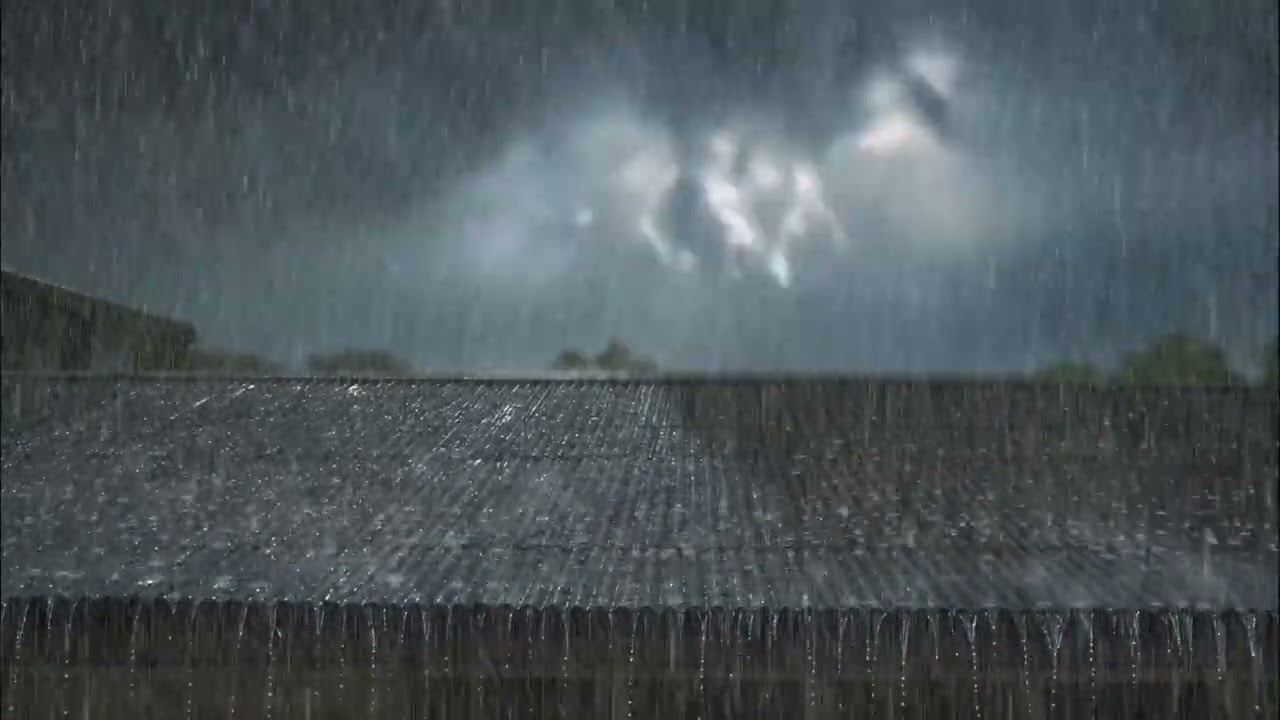 Rain Ambience for Anxiety Relief 🌧️ | Peaceful Nature View