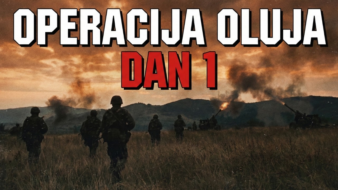 OPERACIJA OLUJA (DAN 1) – Početak udara