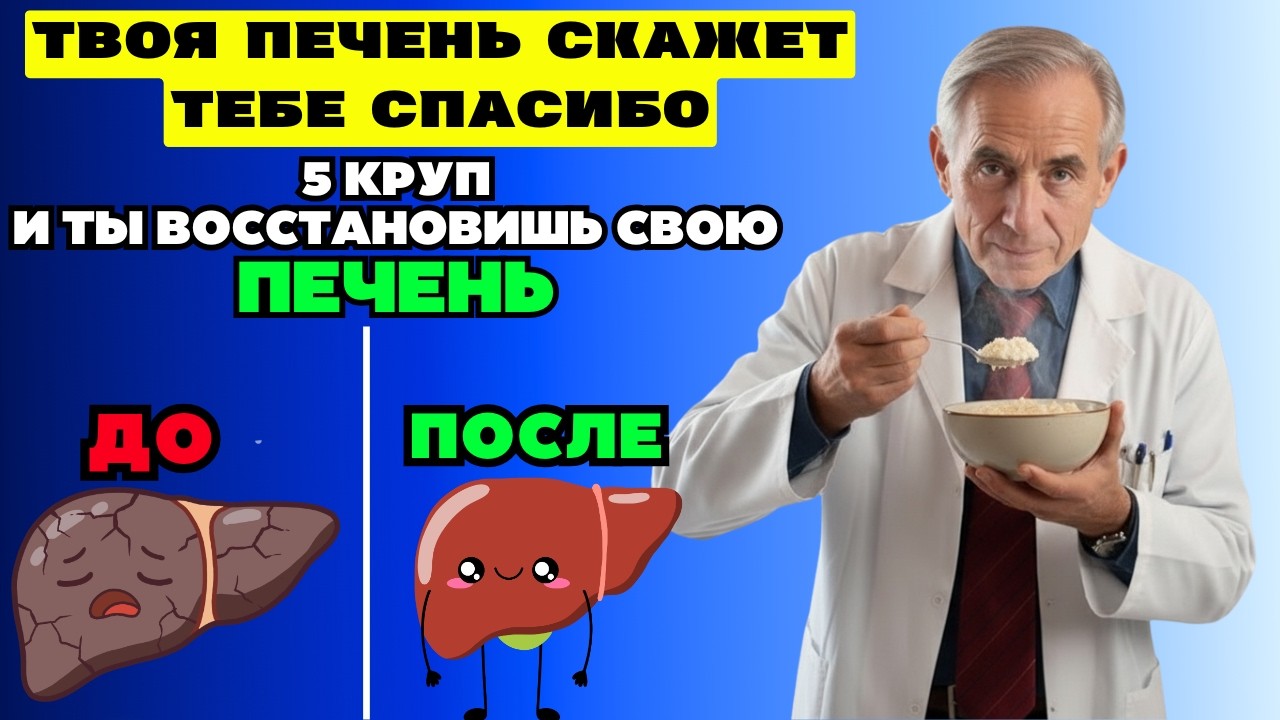 ПЕЧЕНЬ СКАЖЕТ СПАСИБО: ЭТИ КРУПЫ ПОМОГАЮТ ОЧИСТИТЬ И ВОССТАНОВИТЬ ОРГАНИЗМ