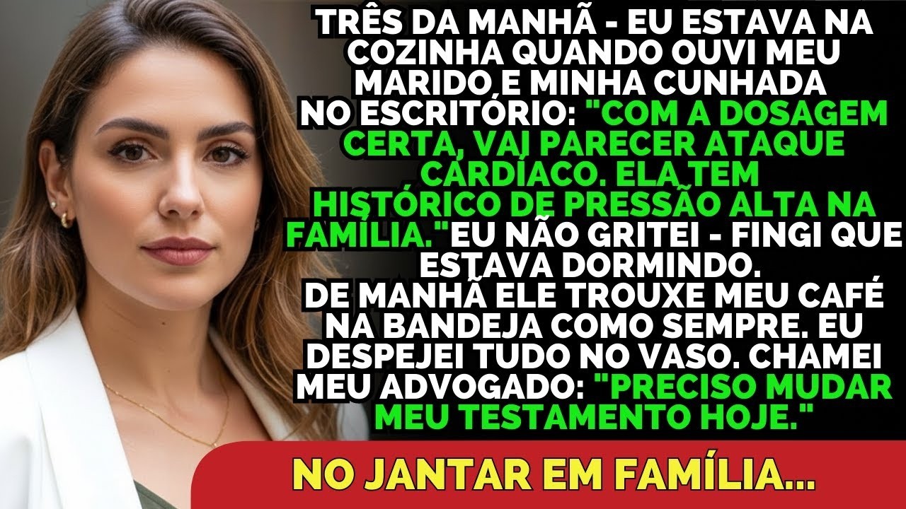 Meu Marido E Cunhada Me Envenenavam No Café  Eu Troquei As Xícaras  'Presente De Vocês Dois'