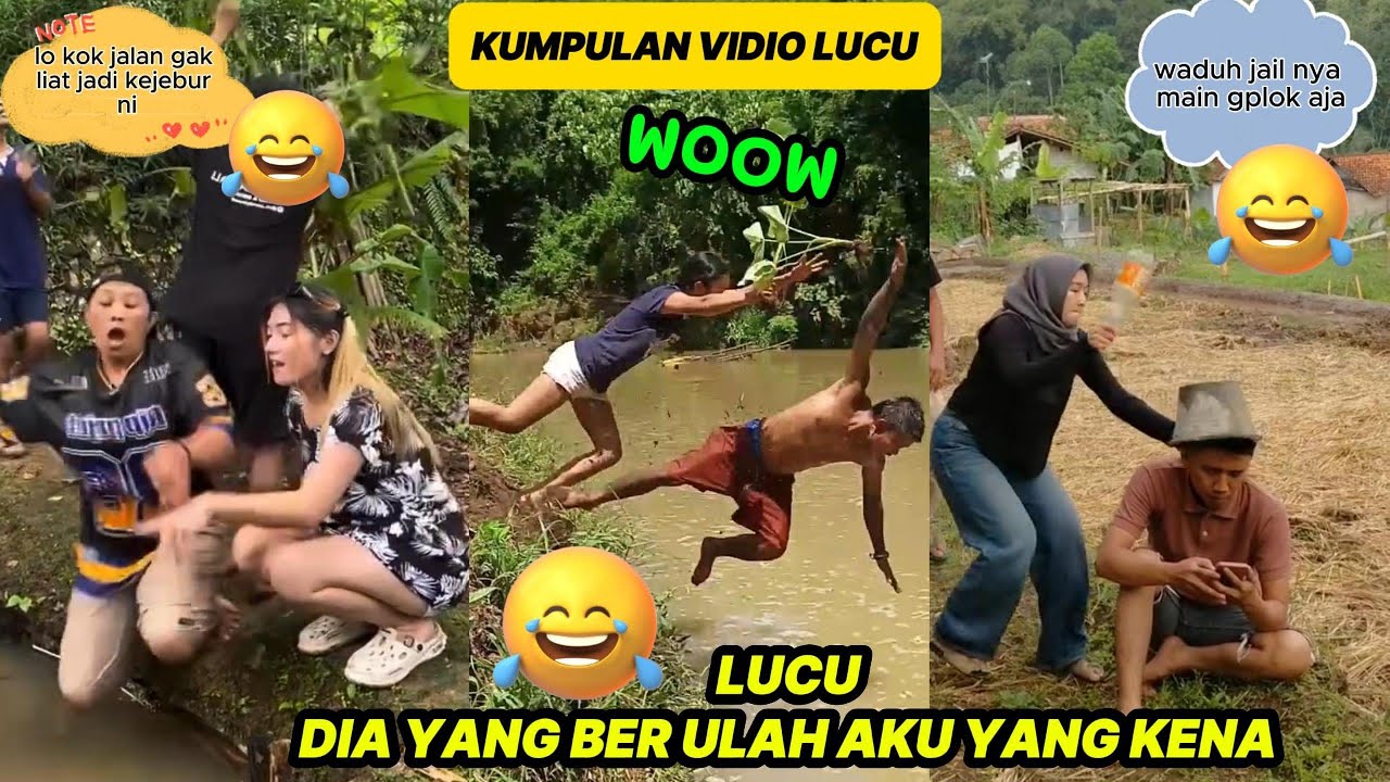 DRAMA KOMEDI LUCU DIA YANG BERULAH AKU YANG KENA !! KUMPULAN VIDIO LUCU