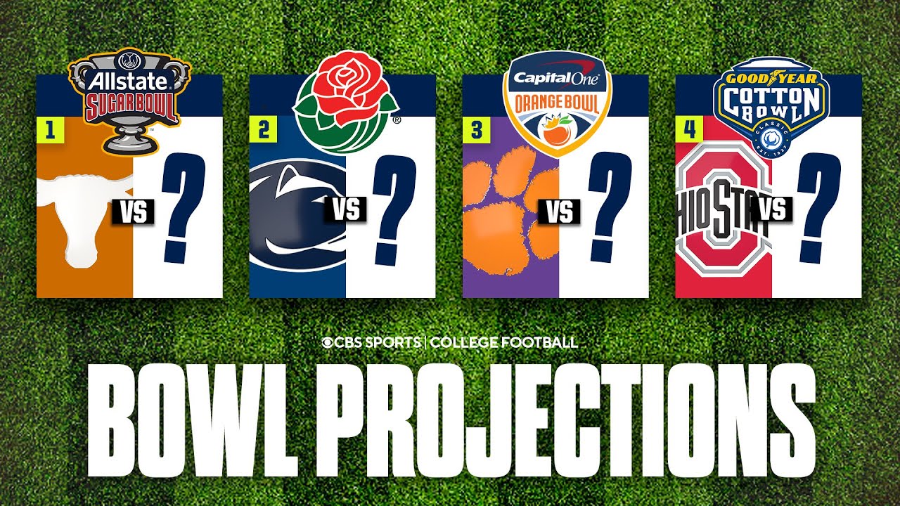 2025 Preseason College Football Playoff Predictions and Bowl Projections 👀