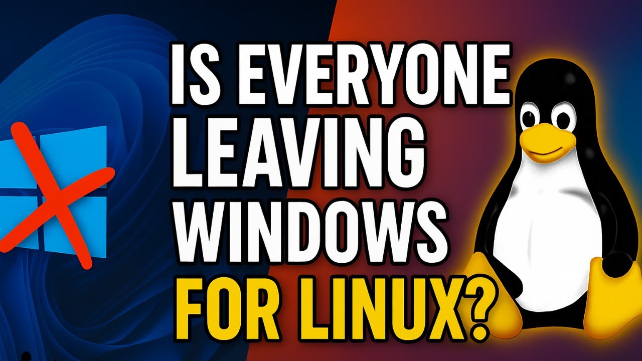 Все отказываются от Windows? Вот почему Linux захватывает рынок.