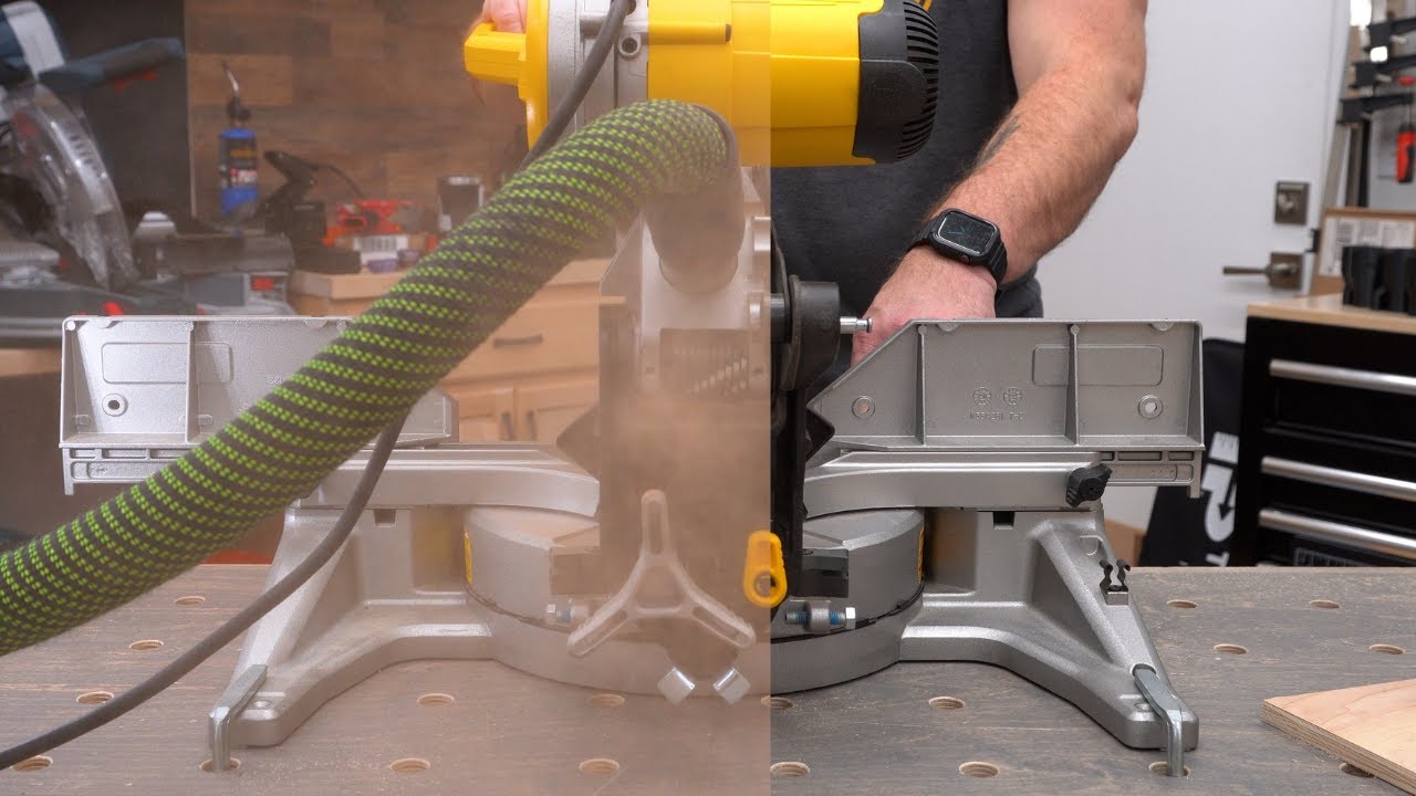 The Best Dust Collection Money Can Buy / DeWALT Miter Saws