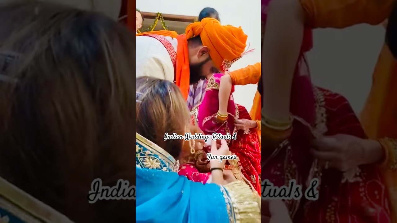 UP ki shaadi ♥️😍Indian wedding Rituals & fun games 😀 