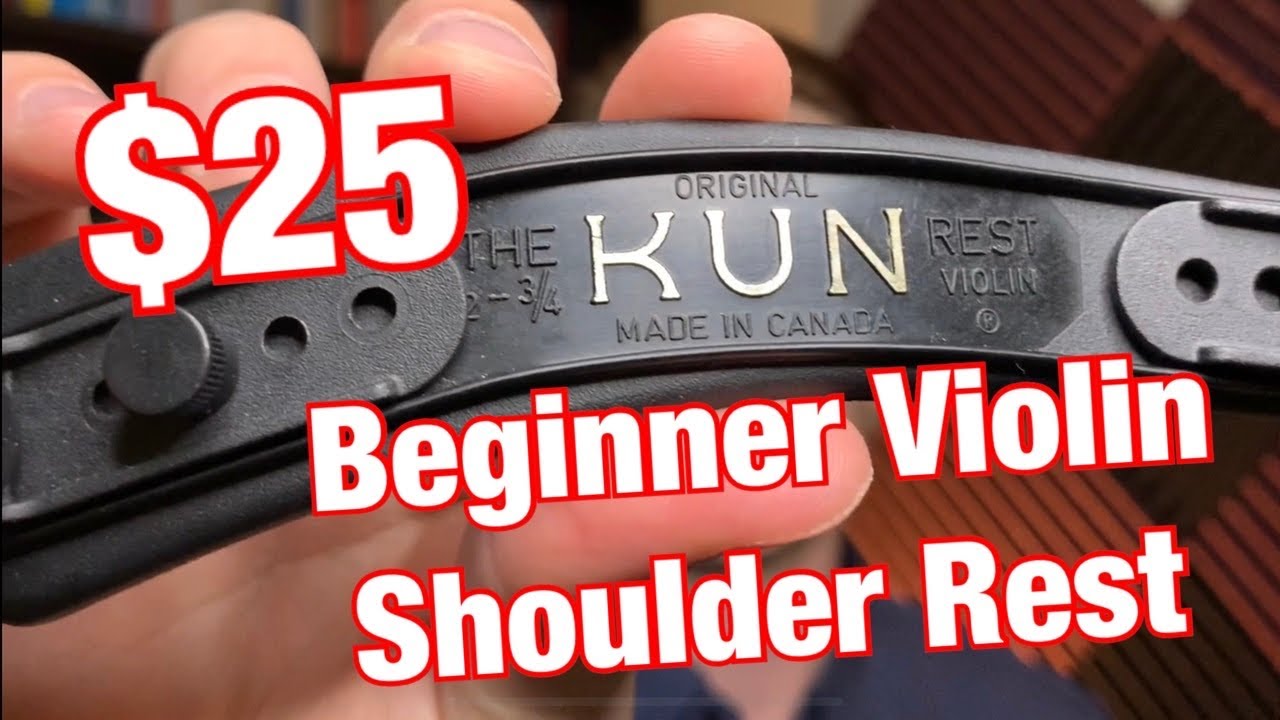 Kun Original Violin Shoulder Rest - Honest Review for $25 violin shoulder rest