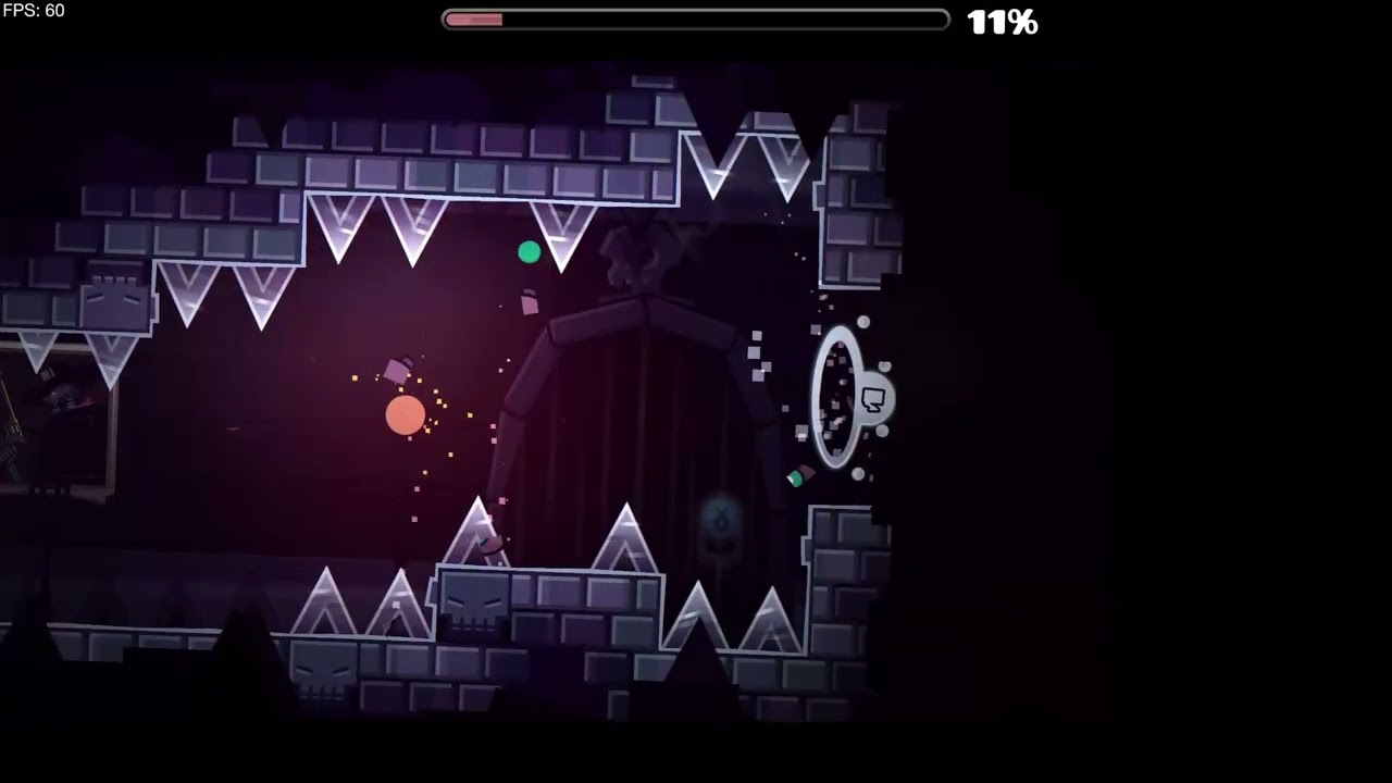 Skeletal Shnanigans Geometry Dash Grind Day 1