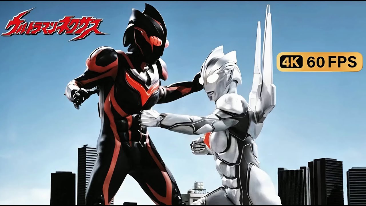 Ultraman Nexus/Noa Vs Dark Zagi FINAL BATTLE [2160P60FPS] 4K60FPS
