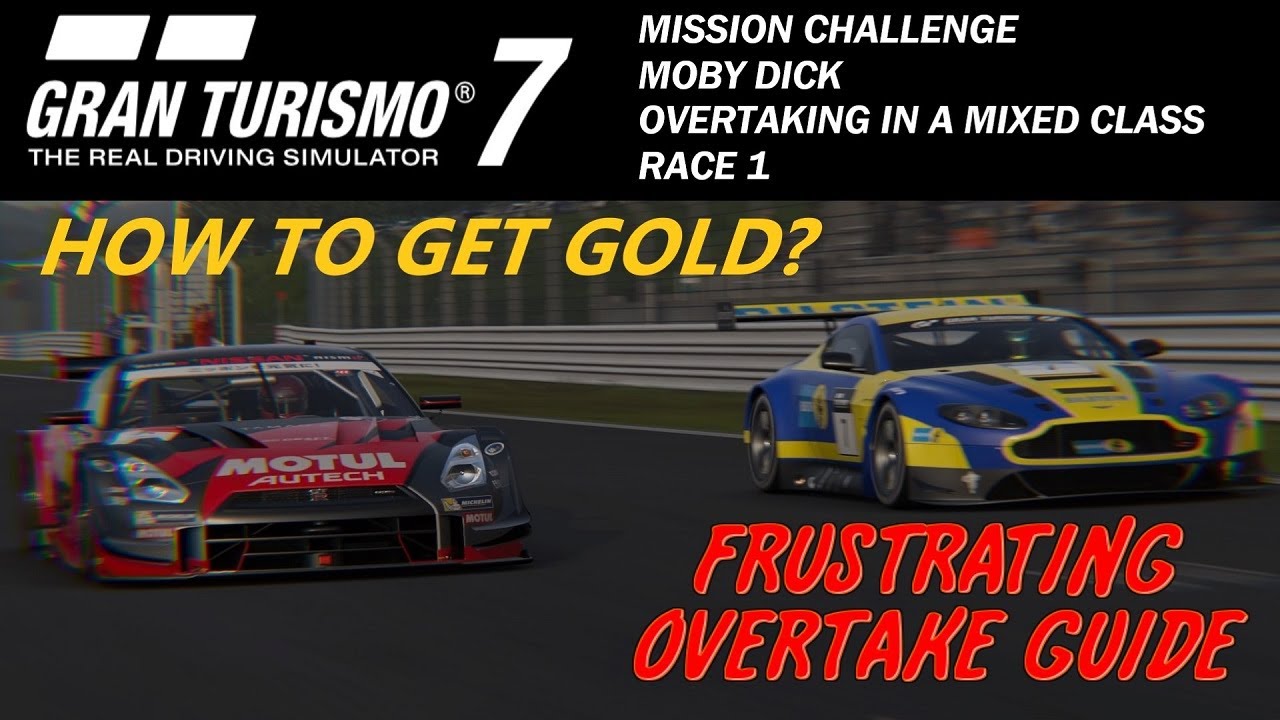 Gran Turismo 7 - Mission Challenge: Moby Dick | Overtaking in a mixed class race 1 Guide