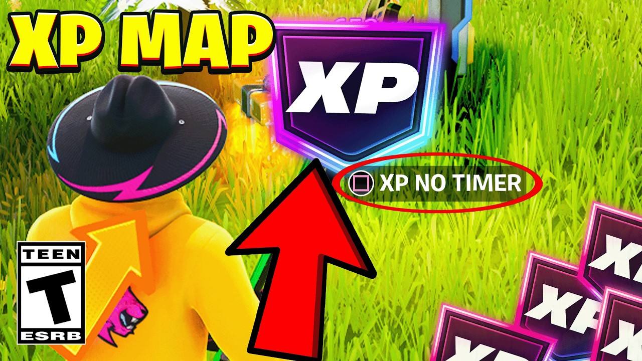 NEW AFK NO TIMER Fortnite XP Glitch Map To Help LEVEL UP FAST In Chapter 7!