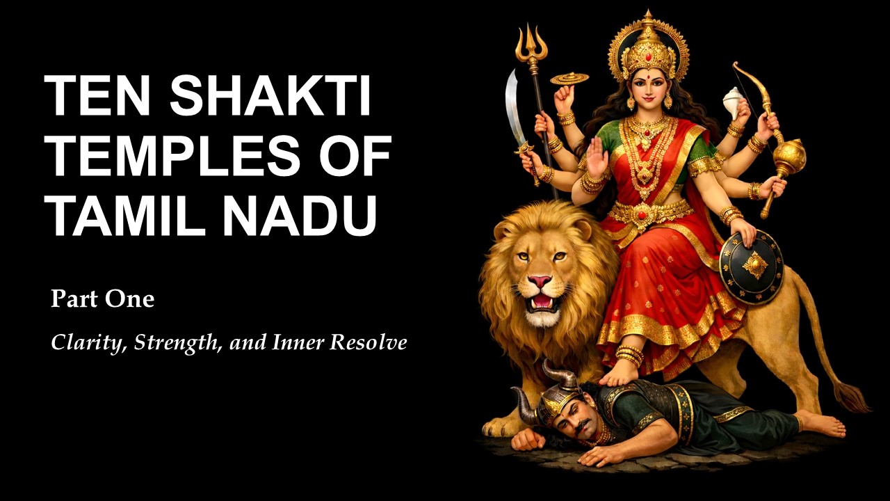 Ten Shakti Temples of Tamil Nadu | Part One — Clarity, Strength & Inner Resolve