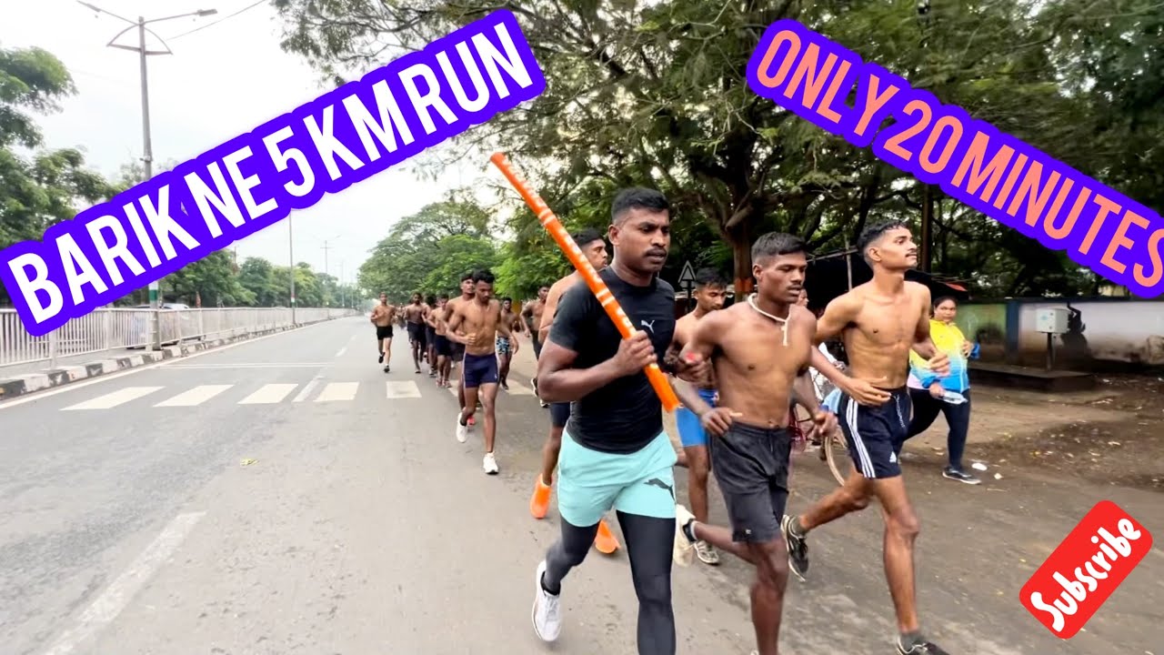 Barik Sir ne Aj khud 20 minute main 5 km run kiya || motivational #viral#