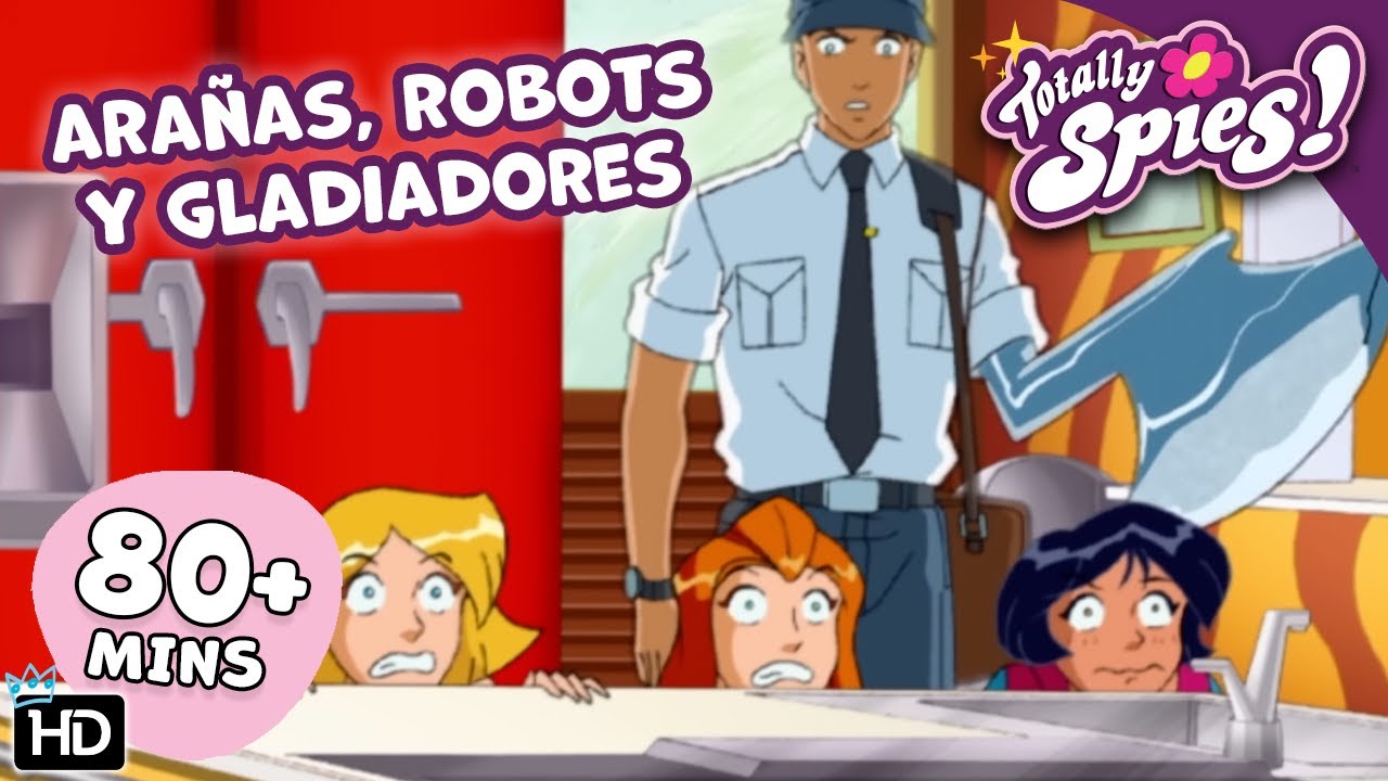 Robots araña gigantes, robots y gladiadores - S2-3 ✨ EPISODIO COMPLETO 🌸 Totally Spies en ESPAÑOL