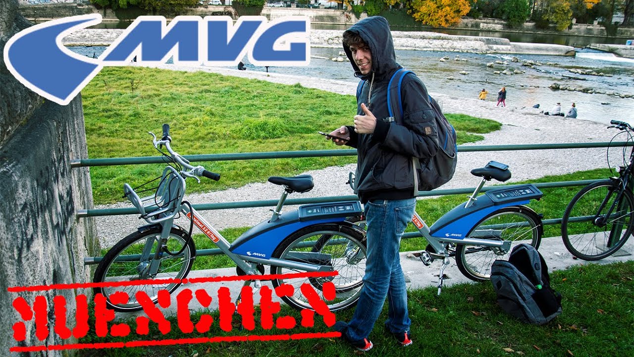 MÜNCHEN CITY TOUR - BAVARIA - MVG RAD IM TEST!