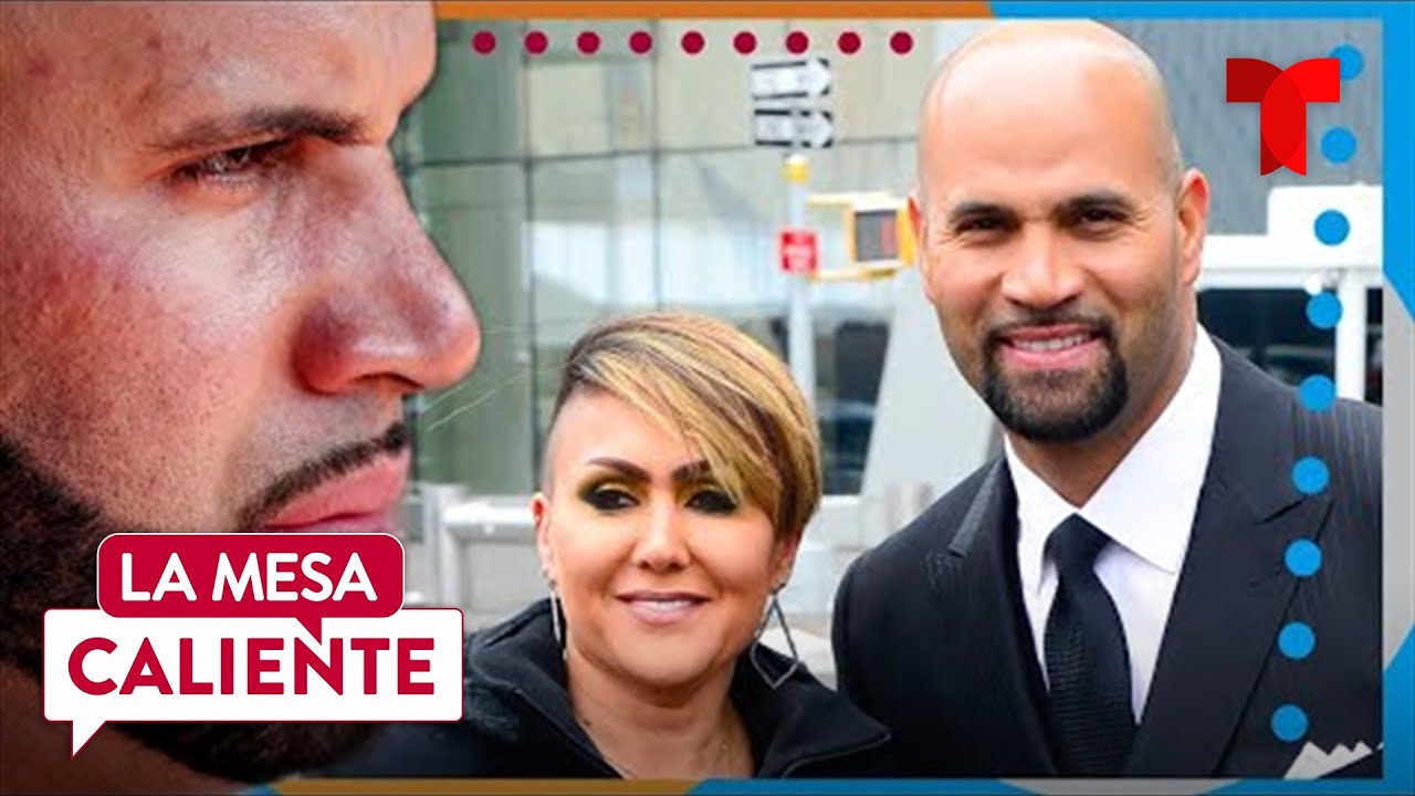 Albert Pujols pide el divorcio, tras 22 años casado | La Mesa Caliente
