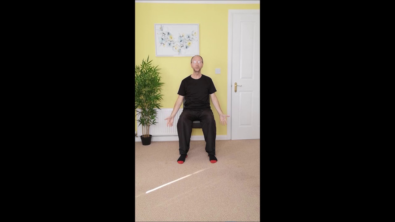 Seated 18 Exercises Tai Chi Chi Kung Moving Meditation in lockdown with Sifu Paul Nathan