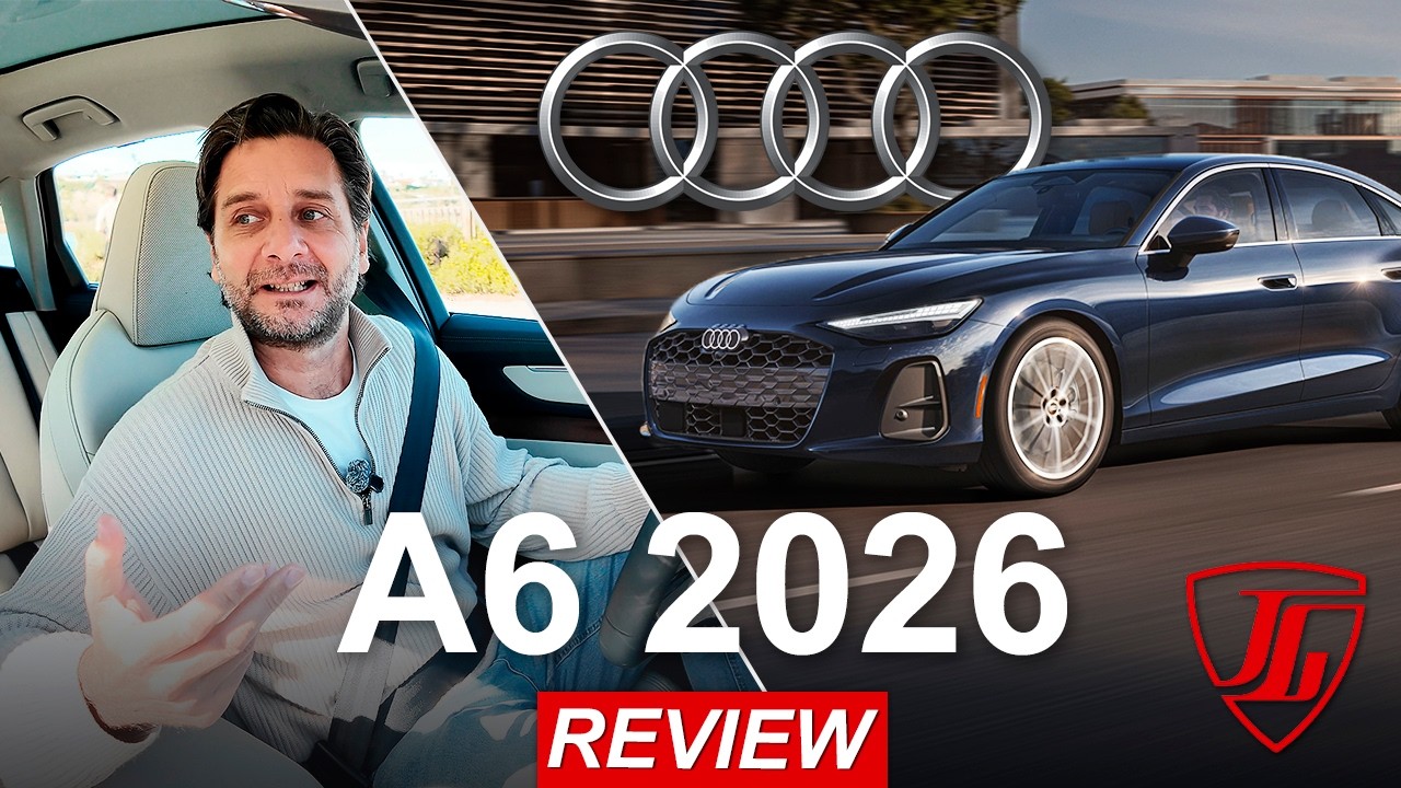 AUDI A6 2026: Más tecnología, lujo y 362 HP V6 Turbo | Reseña | Jaime Gabaldoni