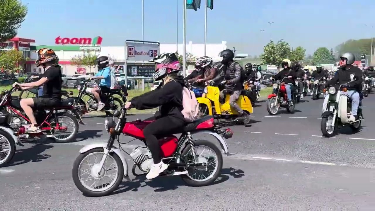 1. Mai  Simson Treffen Eisenach & Ausfahrt..