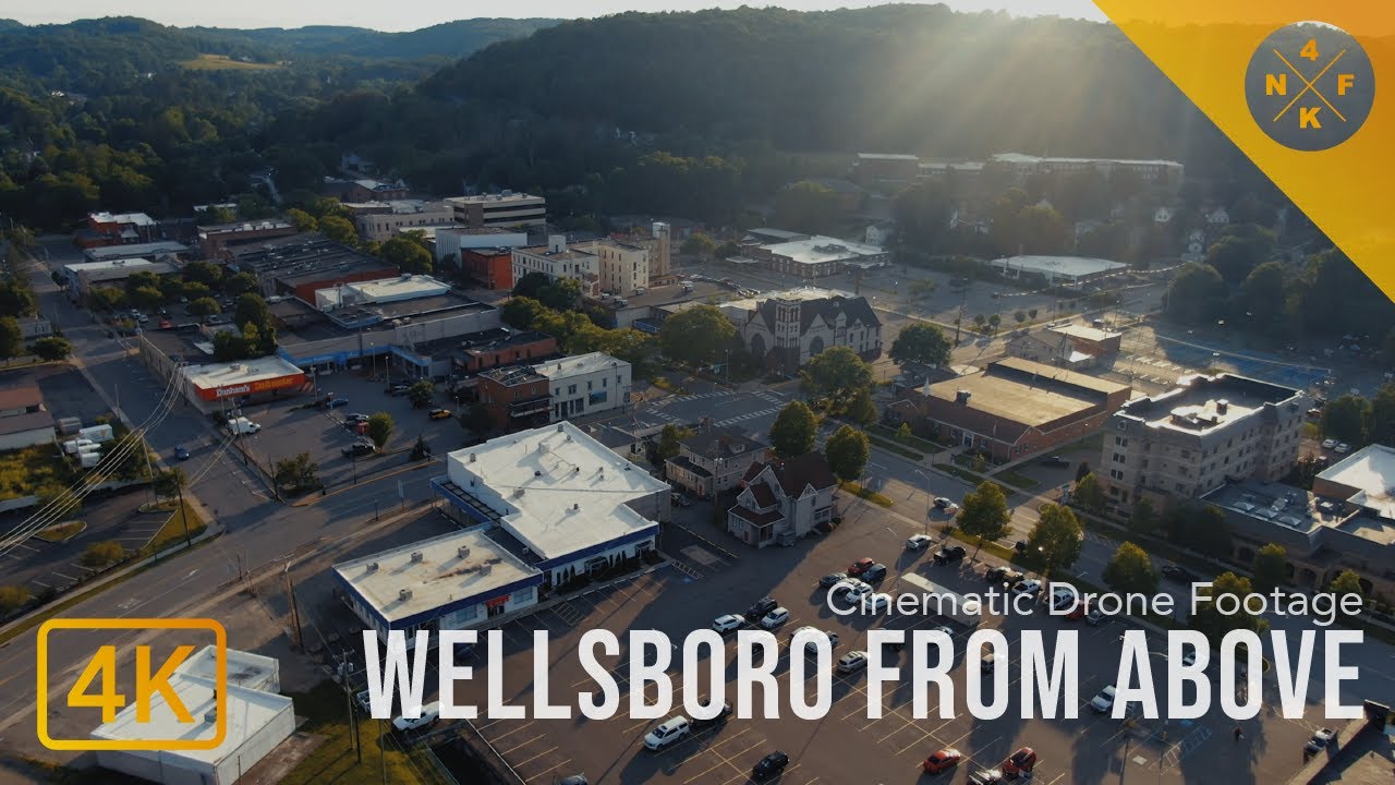 Wellsboro: A Tour From Above | Tioga County, Pennsylvania | DJI Drone Cinematic Short Film