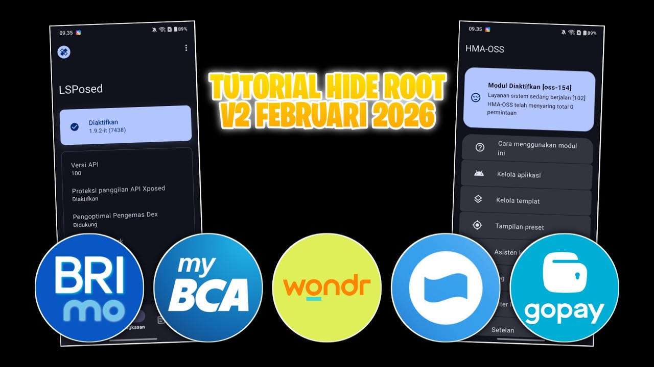 🔥 ANTI DETECT! Cara Melewati Root Detection Semua Bank & E-Wallet (Februari 2026)