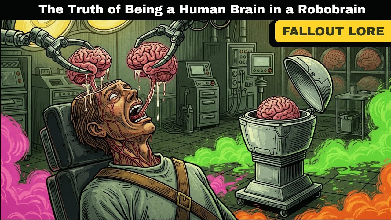 The Horrifying Reality of Being a Robobrain in Fallout | Fallout Lore