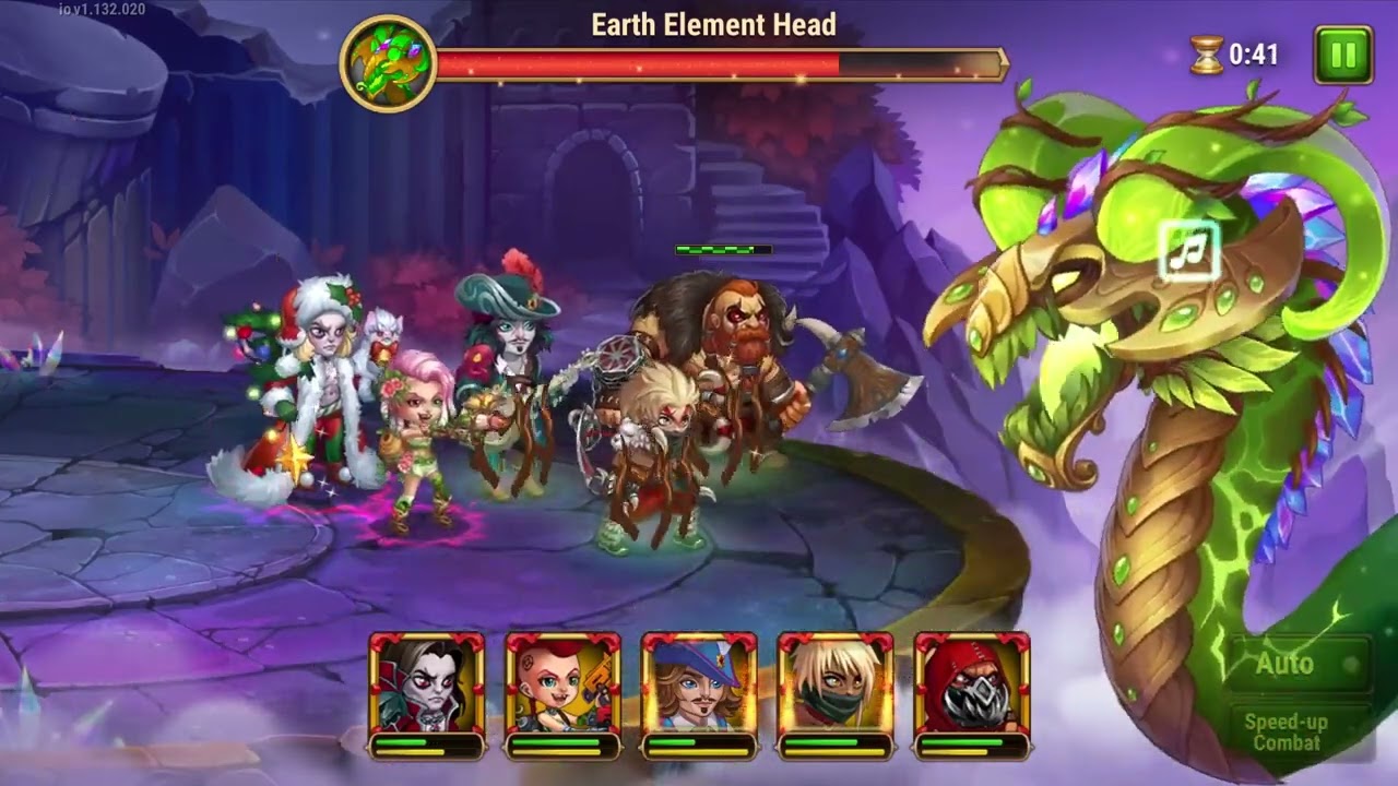 Daredevil Against Earth Head - Dreadful Hydra Boss | Hero Wars Mobile