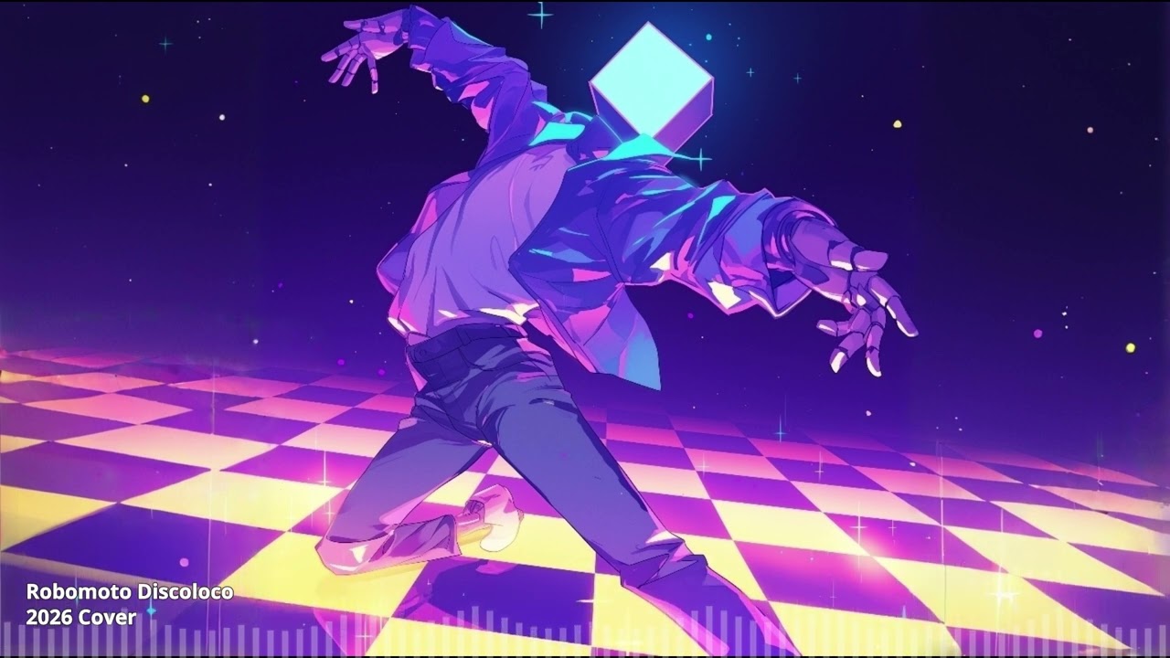 ROBOMOTO DISCOLOCO 🪩🤖 | 2026 Cover | Música Chiptune Disco Futurista