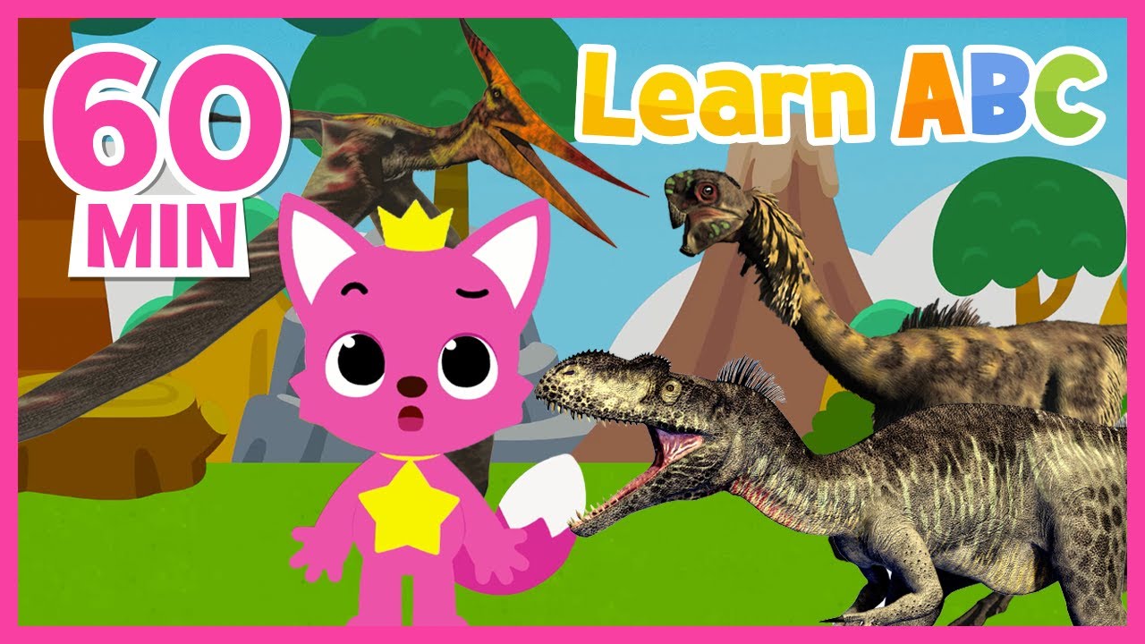 Learn Dinosaurs' Names with Pinkfong | +Compilation | English Vocabulary for Kids | Pinkfong ABC