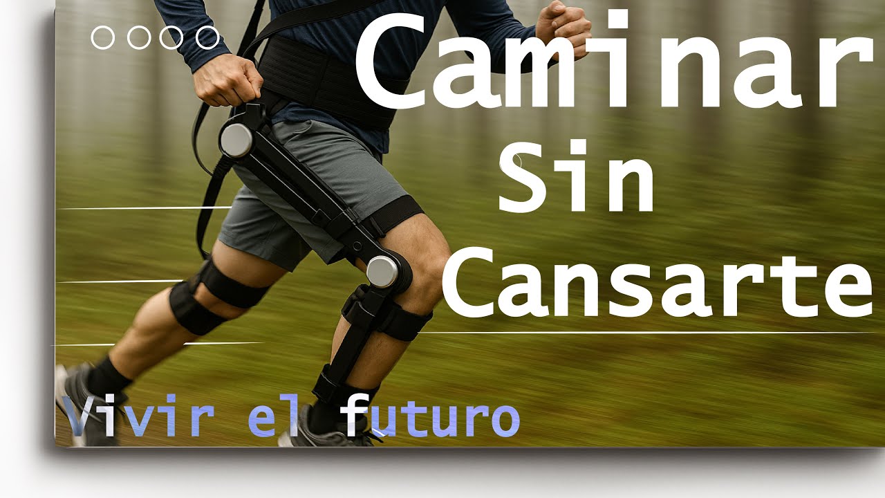 ¿Cansado de Caminar? Este Exoesqueleto Te Da un 40% Más de Potencia