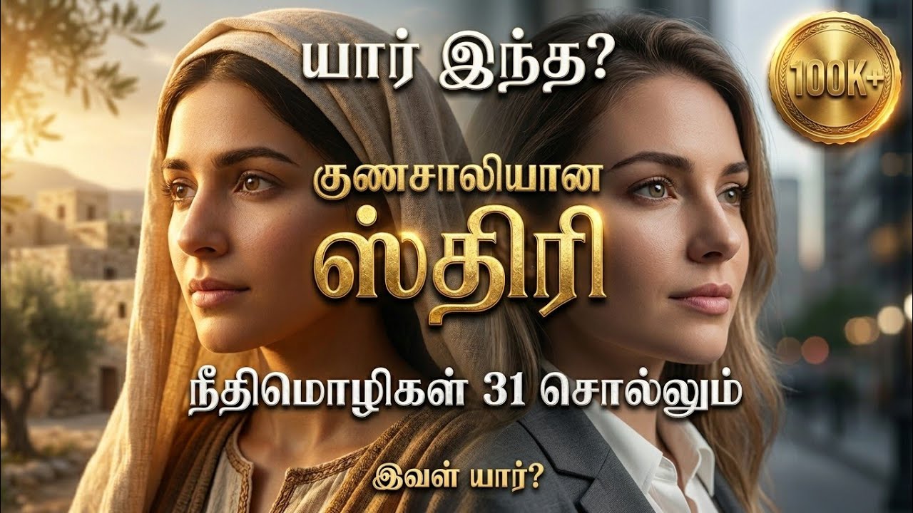 Why Is the Proverbs 31 Woman a Role Model? Women in the Bible Ep.37 | Tamil Animated Bible Story