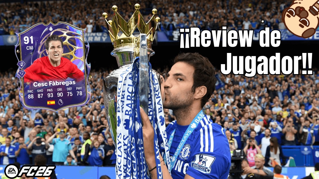 ¡¡¡VAYA CARTAZA PARA CESC!!!🤩// Review de Fábregas Carta de Héroe Future Stars en FC 26