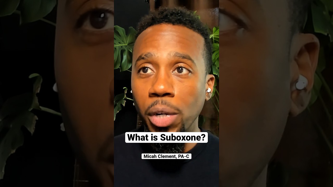 What is Suboxone? #suboxone #addiction #harmreduction