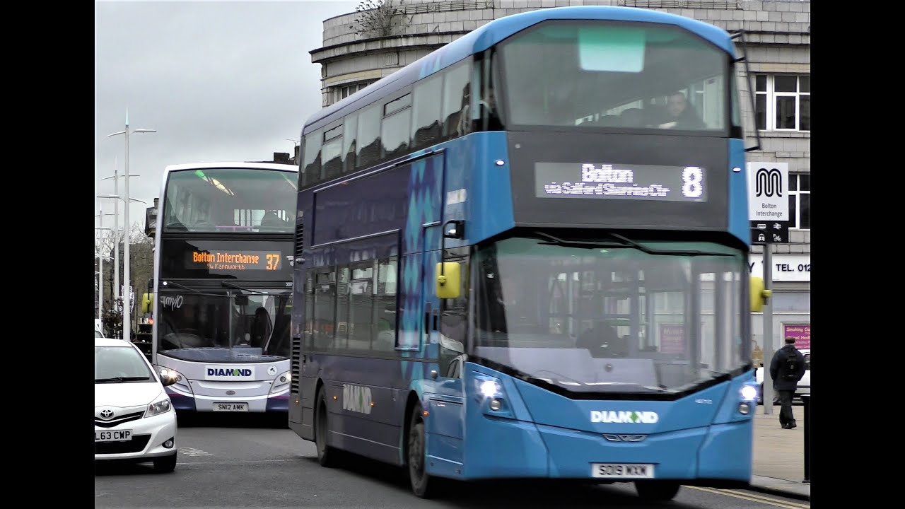 Buses at Bolton Bus Station Pt 2