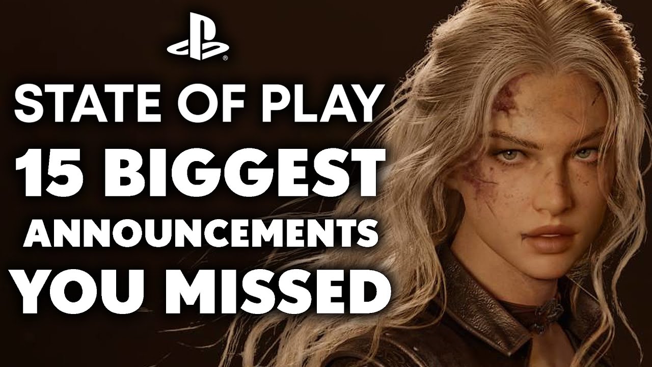 15 BIGGEST PS5 State of Play Announcements You Likely Missed